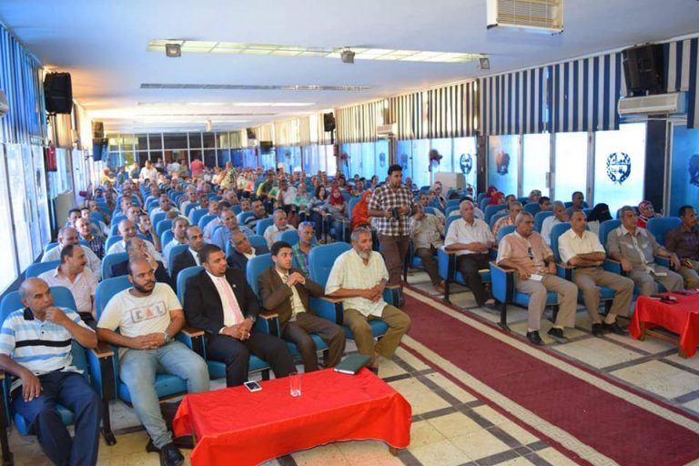 وسائل التحصيل الالكتروني في ورشة عمل بجامعة سوهاج