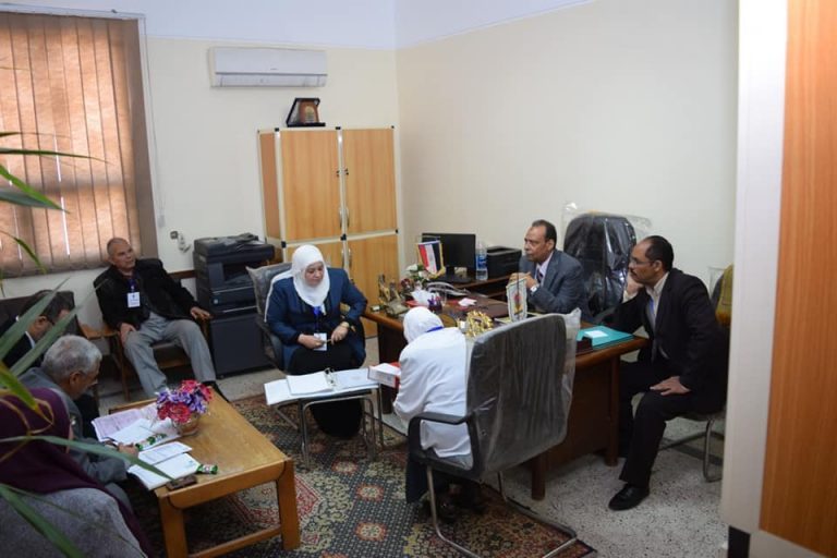 جامعة سوهاج تستقبل لجنة منح شهادة الأيزو