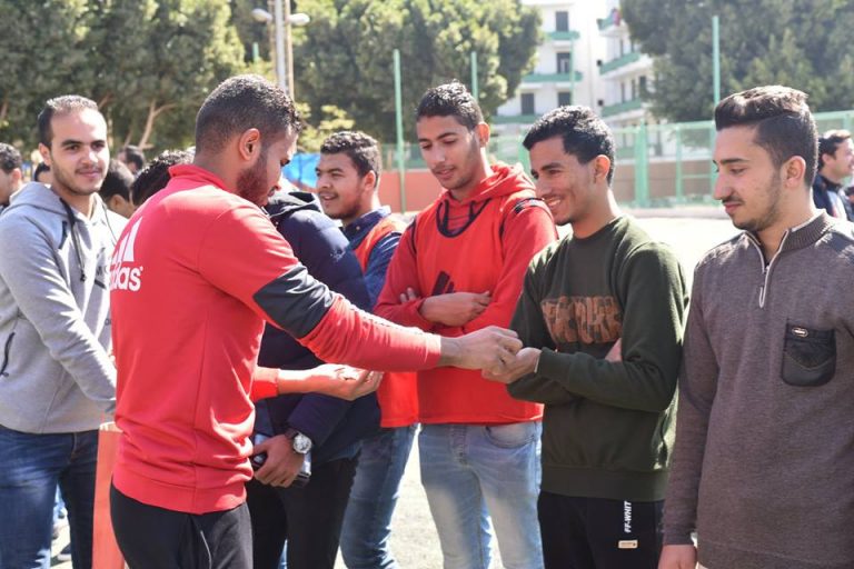 فعاليات اليوم الرياضى بالجامعة