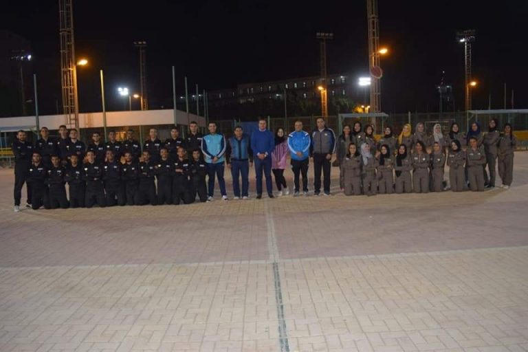 طلاب جامعة سوهاج يختتمون استعدادهم للمشاركة في مهرجان العروض الرياضية بالإسكندرية