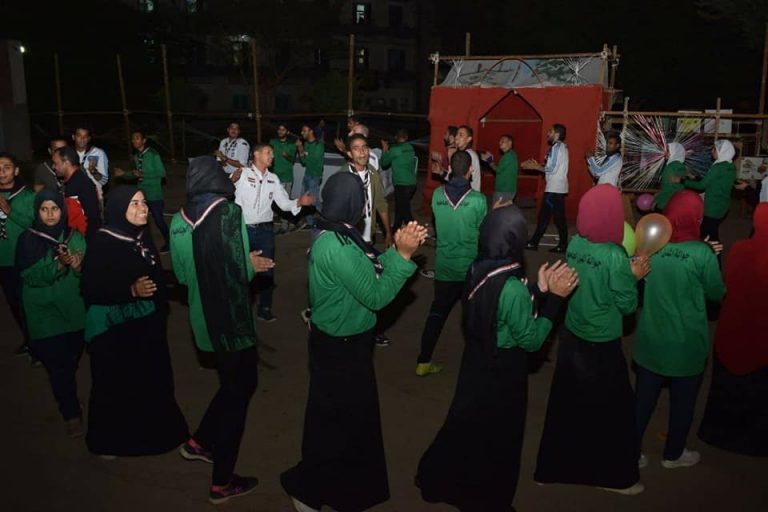 عزيز يشهد ختام فعاليات المعسكر الكشفي الفني بمدينة سوهاج الجامعية