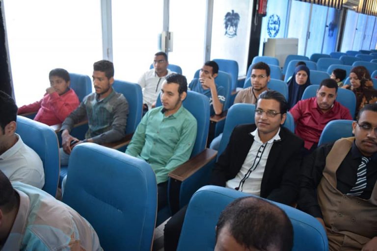 تكريم 24 من ذوي البصيرة المتفوقين بجامعة سوهاج
