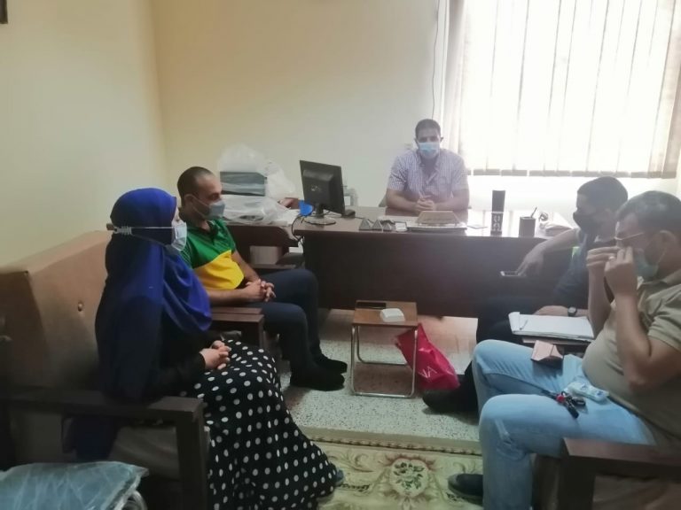 إجتماع وحدة تكنولوجيا المعلومات بالكلية لمناقشة اّليات التعلٌّم عن بعد والهجين للعام الجامعى 2020-2021م   18-10-2020م
