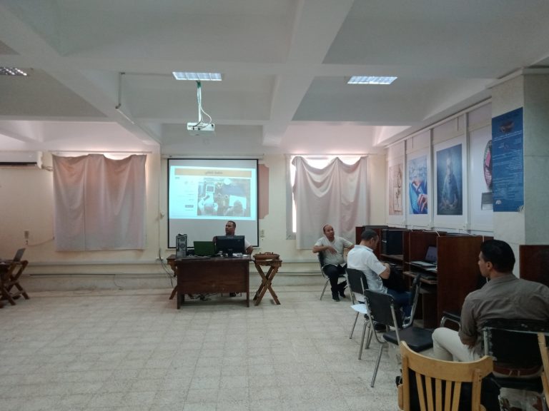 إنتهاء فعاليات الدورة التدريبية على منصة Thinqi الالكترونية بكلية التربية الرياضية