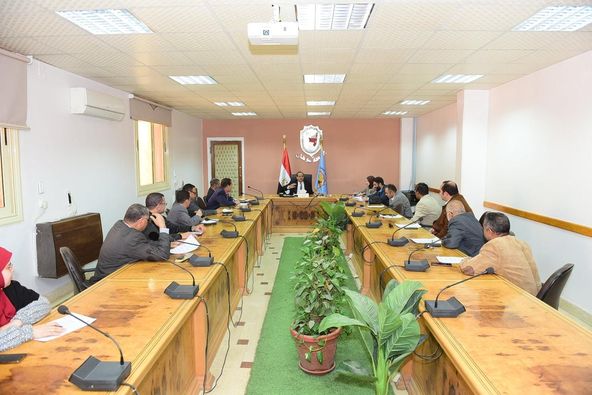 مؤتمر جامعة سوهاج مع مؤسسات المجتمع المدنى