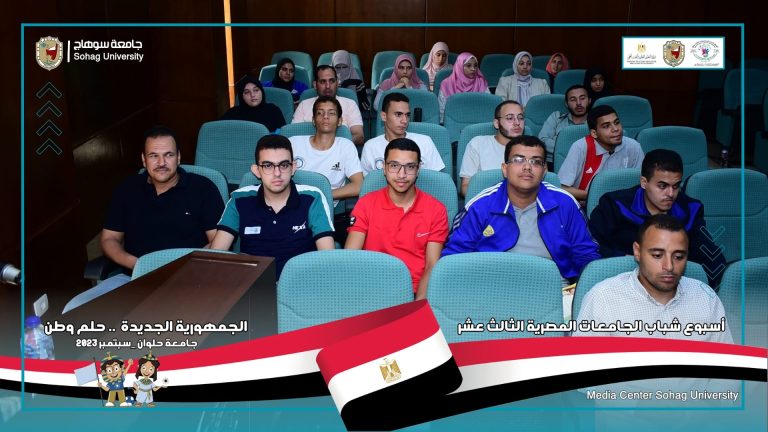 ضمن منافسات النشاط الثقافي بدء مسابقات القرآن الكريم والحديث والمراسل التليفزيونى ضمن فعاليات أسبوع شباب الجامعات المصرية