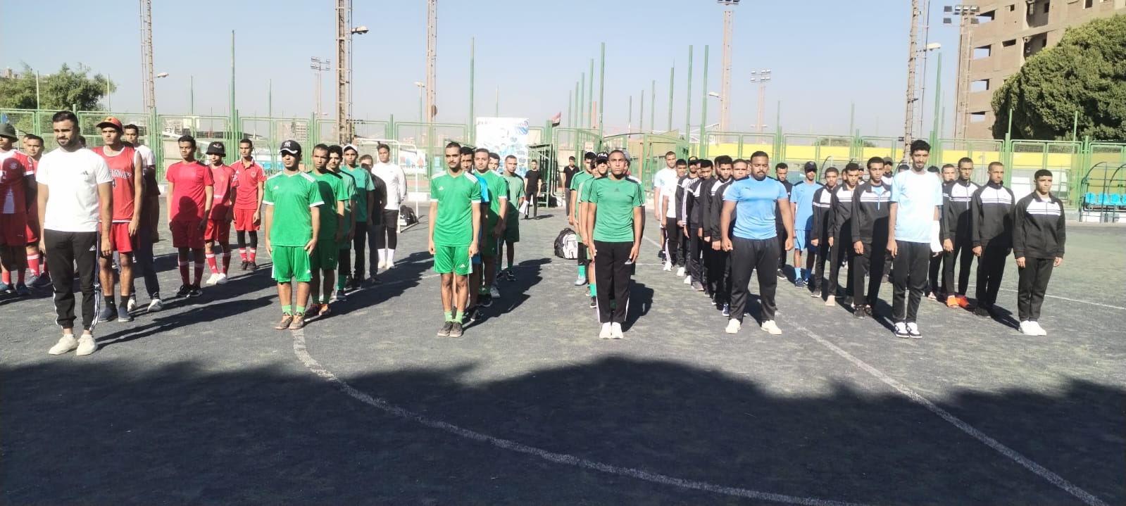 علوم الرياضة تواصل فعاليات الإعداد البدني لليوم الثاني بإشراف قسم الإدارة الرياضية والترويح